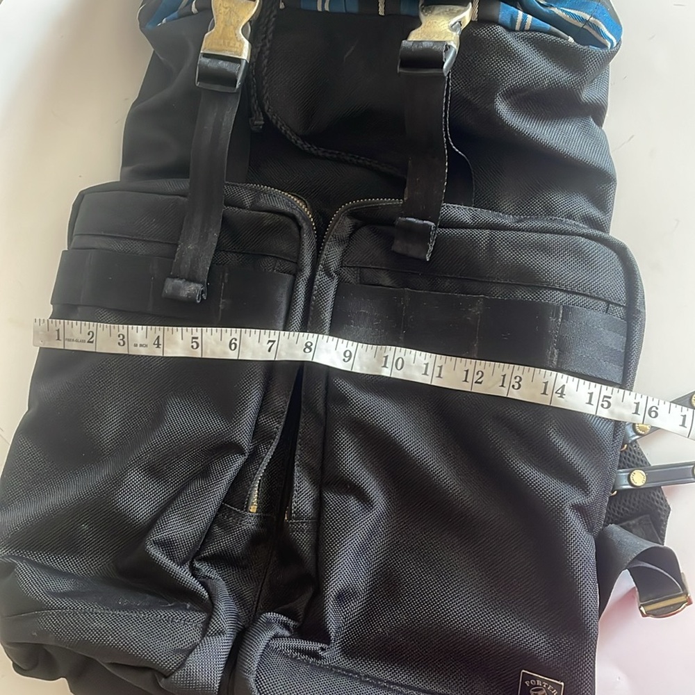 Porter International Black Backback - Picture 13 of 13